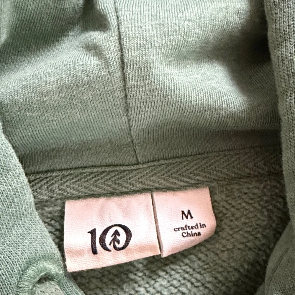 Tentree Green Classic‎ Hoodie Sweatshirt Medium